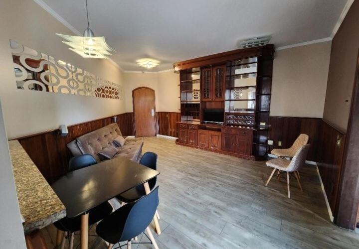 Flat No Hotel Cosmopolitan Com Estacionamento Gratis E Piscina Σάντος Εξωτερικό φωτογραφία