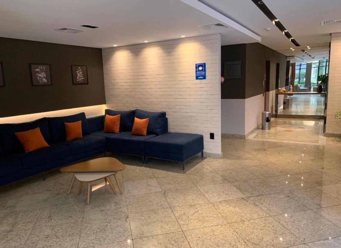 Flat No Hotel Cosmopolitan Com Estacionamento Gratis E Piscina Σάντος Εξωτερικό φωτογραφία